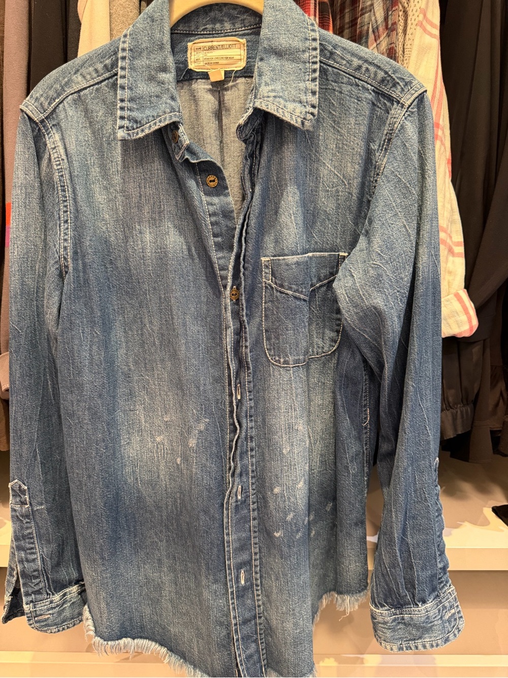 Current Elliot Denim shirt